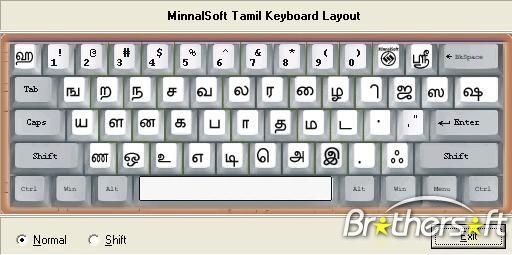 baamini tamil font keyboard